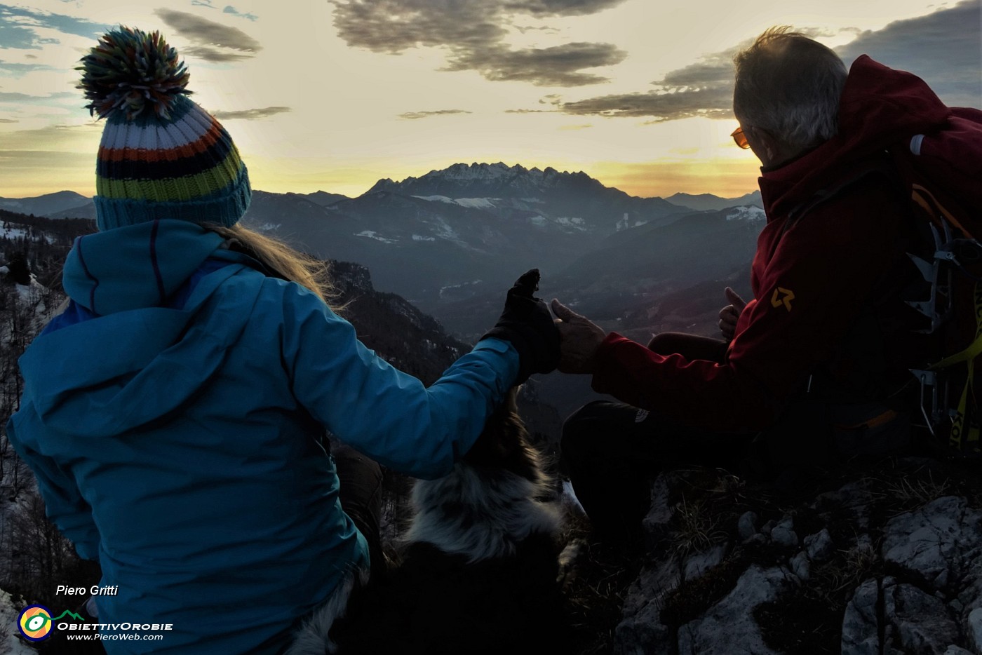 91 Dal Passo di Grialeggio tramonto in Resegone.JPG -                                